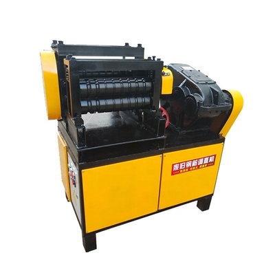 Efficiënt rechtzetten 4-25mm Diameter Bars met deze Steel Bar Straightening Machine