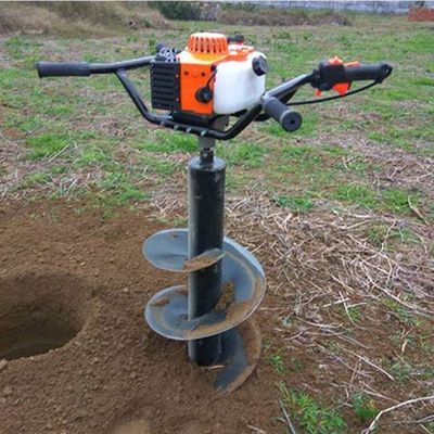 201 Model Mini Hydraulische Aardeboog voor thuis en Fast Auger Bore Pile Foundation