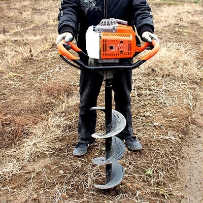 Graven Gecompliceerde professionele aardboorboormachine Boorlengte 0,5-2,5 m