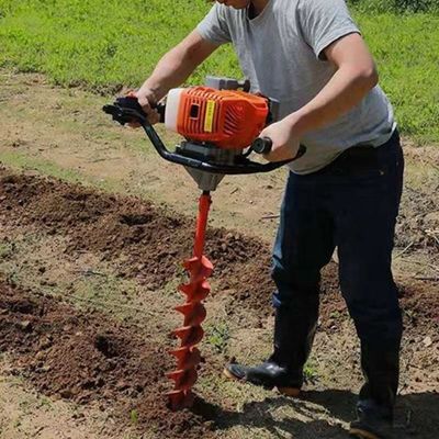 Krachtige Cma7300 Gasoline Earth Auger Boor Digging Tool 2-takt 63cc benzinemotor