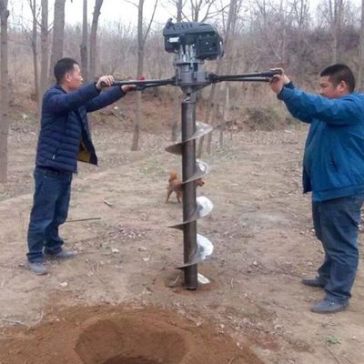 Krachtige Cma7300 Gasoline Earth Auger Boor Digging Tool 2-takt 63cc benzinemotor