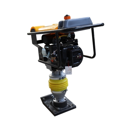 5.5 pk benzinemotor Aarde Rammer voor 75 kg Compressie Impact in elektrisch ontwerp