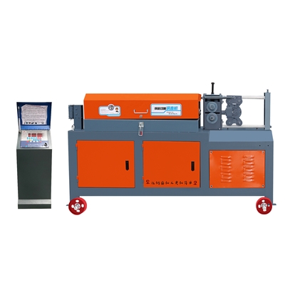 Machine voor het rechtlijnen en snijden van Cnc-draad met ophangstaaf, snelle snelheid 35-60 meter per minuut