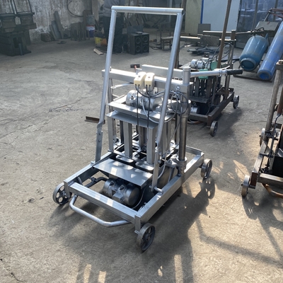 Interlock baksteenmachine voor kleine baksteen productielijn op verzoek van de klant