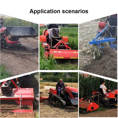 Huis 140cm Werksbreedte zijdelingse transmissie Tractor Rotary Tiller Cultivator 1gln-140