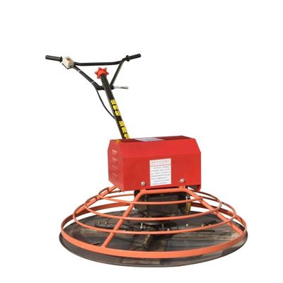 Machine voor het compacteren van glad betonnen oppervlakken met een wandelende troffel van type 100