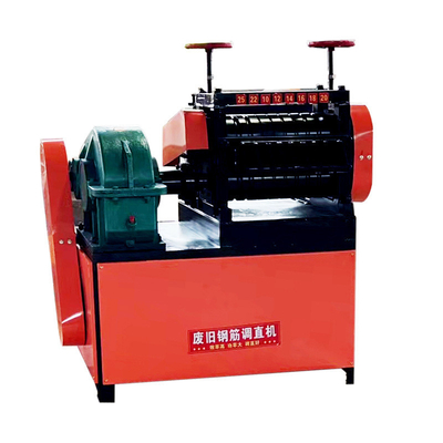 Straightener Cutter DLX 6-14 Gebruikte rebar bar Straightener Machine voor schroot staal staven
