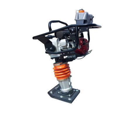 Impact type 110 kg benzine motor wegcompactor voor wegbouw en -reparatie