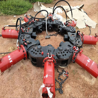Gebruikte skid steer loader hydraulische post driver graafmachine crusher laag energieverbruik