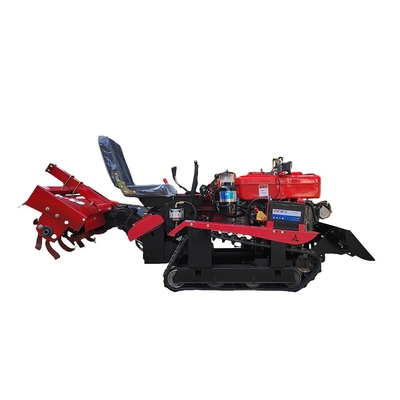 Mini Land Cultivation Machine 3 Point Mounted Rotary Tiller Aangedreven door Diesel Engine