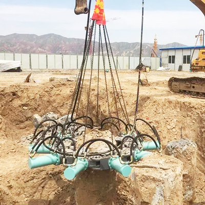 1470 kg Graafmachine Silent Hydraulic Rock Pile Hammer voor bouwmaterialen