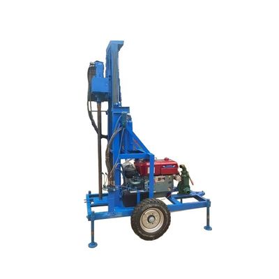 200m 300m Boorddiepte Pneumatische Dth Crawler Boormachine Met 50mm Boorddiameter