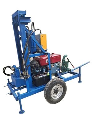 Stalen crawler gemonteerd draaibare waterputboring voor 100m 150m 200m 300m