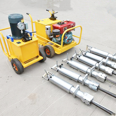 Ervaar de kracht van het splitsen van rotsen met de Splitsing Wedge Machine