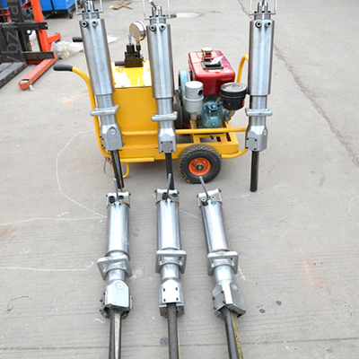 Ervaar de kracht van het splitsen van rotsen met de Splitsing Wedge Machine