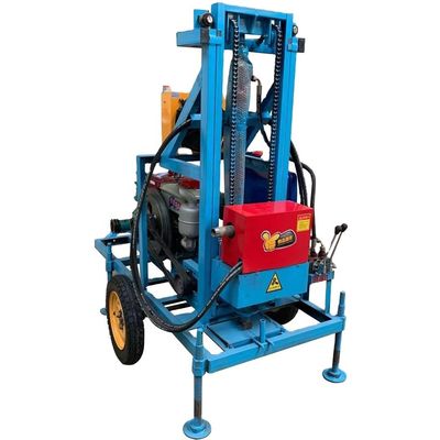 Waterput Bdm-200jh model trailer gemonteerd op de derde boormachine met en 1,8 m lifthoogte