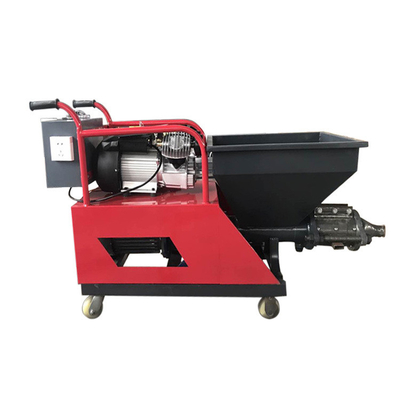 4 kW motorvermogen Diesel type cement mortel spuitmachine voor pleistering 1.52*0.68*0.95
