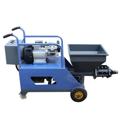 4 kW motorvermogen Diesel type cement mortel spuitmachine voor pleistering 1.52*0.68*0.95