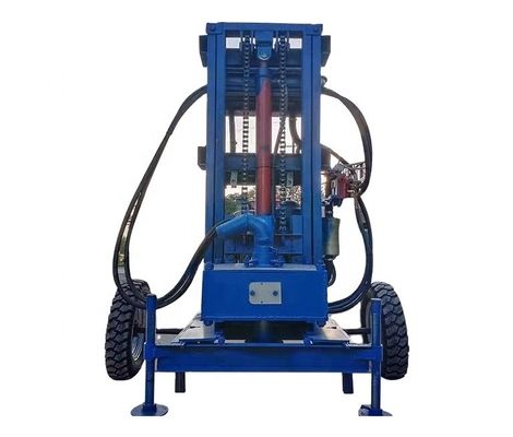 Pneumatische boorboor 200m Diesel Hydraulische kleine draagbare waterput boremachine