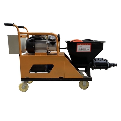 Versatile mortel spuitmachine voor rubberkorrels nat gieten sportieve baan oppervlak