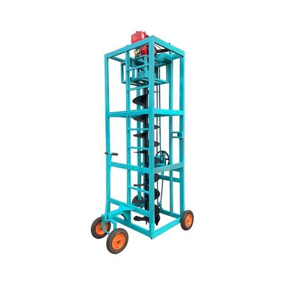 Aardboormachine voor het graven van gaten en het planten van bomen