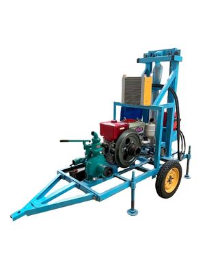 Elektrische motor 550 kg Truck gemonteerde waterput boormachine met boorgediepte 300m