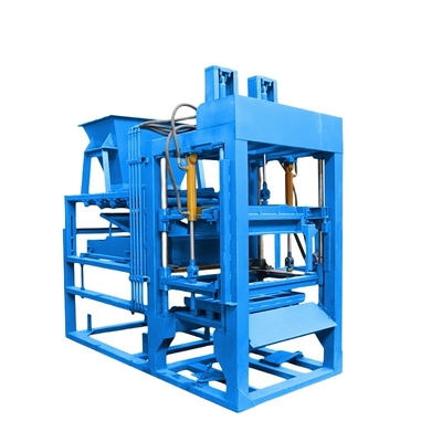 Handmatige aarde klei interlocking baksteen maken machine met 75KN trilling en 380V Power