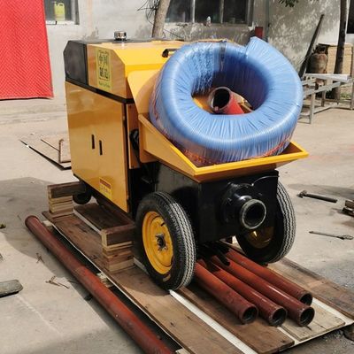 Chinese mini secundaire structuur zuil dieselpomp Betonpomp met een productiviteit van 8M3/h