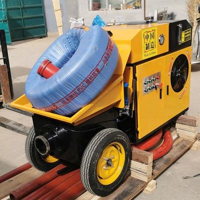 Chinese mini secundaire structuur zuil dieselpomp Betonpomp met een productiviteit van 8M3/h