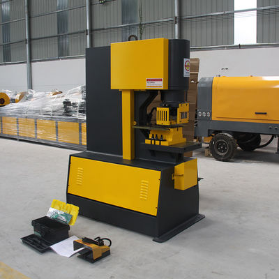Volledig automatische 90kN Multi Function Punching and Shearing Machine CNC Control 380V gemaakt