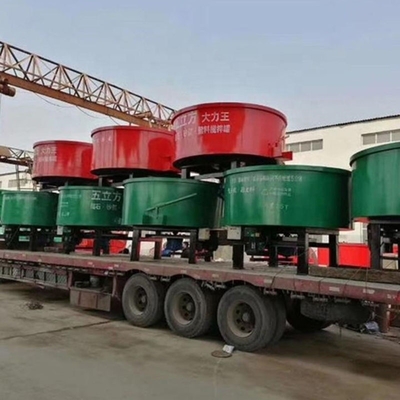 Bouwwerkzaamheden 10m3 Hydraulische betonmengtank met een rotatiesnelheid van 8 r/min