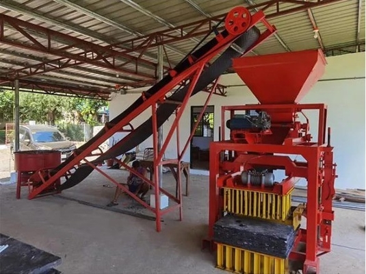 Automatische bakstenenmachine met een productiecapaciteit van 4480 stuks/8 uur