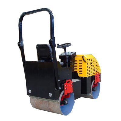 Kleine weg 0,3 ton Mini hand vibreerrolcompressor met 580 mm trommeldiameter