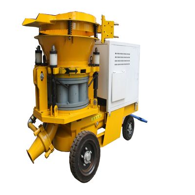 600 kg capaciteit Betonspuitmachine Max. Vervoerafstand Horizontaal 200m Verticaal 20m