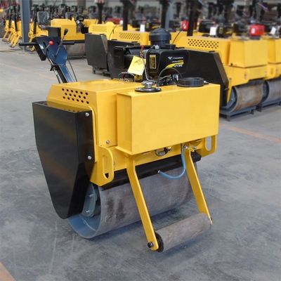 Doppeltrommelroller Okr-700 600 kg Hydraulische asfaltroller voor de bouw van kleine wegen