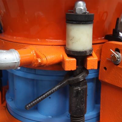 Bouwwerken natte spuitbetonmachine met luchtverbruik van 8-10m3/min