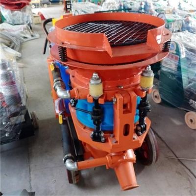 Bouwwerken natte spuitbetonmachine met luchtverbruik van 8-10m3/min