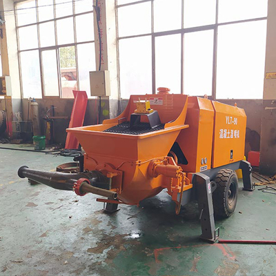 Putty Spray Machine Cement Mortar Spraying Gun Motor Kracht 45kw voor school renovatie