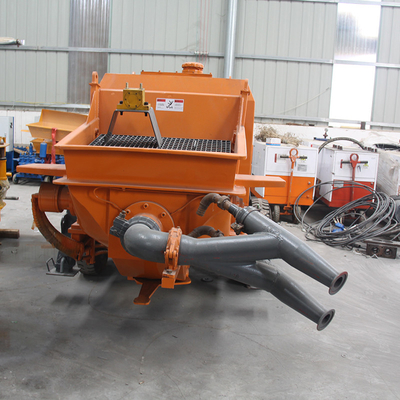 Putty Spray Machine Cement Mortar Spraying Gun Motor Kracht 45kw voor school renovatie