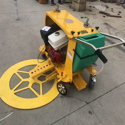 170 kg Vermogen Gasoline Road Manhole Cover Cellar Circular Well Cutting Rounding Machine