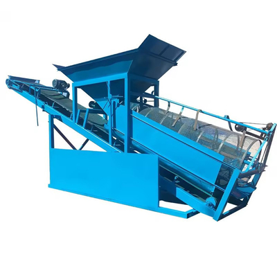 Soil screening machine voor zand 11m*2,2m*3,7m productie per uur van 40-100 kubieke meter