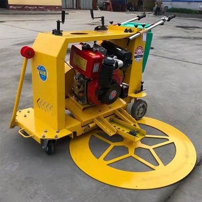1350*730*850mm Betonwegcirculair snijmachine met korte draaiband