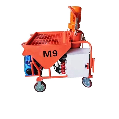 Max. Verticale transportafstand 15M Muurmortel Beton Mini Sproeimachine Voor Putty Gips Cement