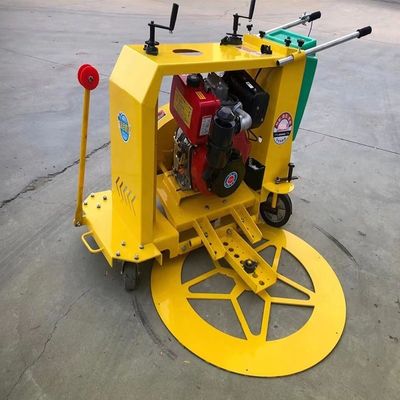 Handgetrokken betonsnijder voor beschadigde manhole cover naaimachine met grote korting
