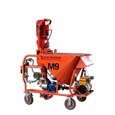 Maximaal verticaal transportbereik 15M Mini gipsverwerker Automatische mortel spuitmachine