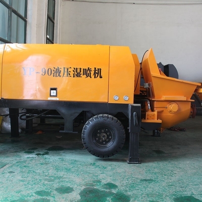 Kleine betonnen pomp Liquid Rubber Plastering Tools Waterdichte wandverf Sproeimachine