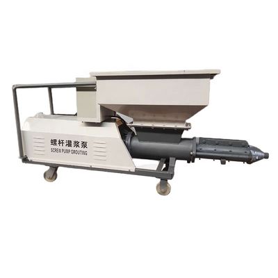 Bouwmaterialen winkels Mini schroefpomp voor cement mortel Volledig hydraulisch werk