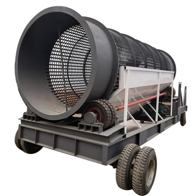 1800 KG Vibratietype Sand Screening Machine Apparatuur voor het decontamineren van zand
