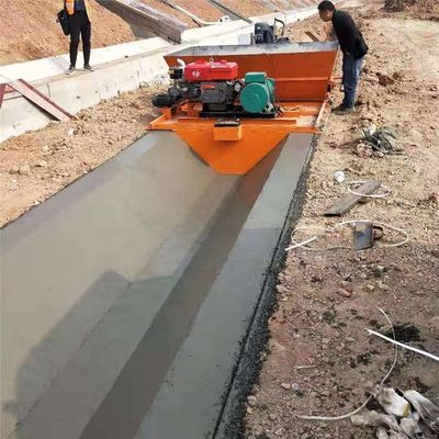 Constructiewerkzaamheden Drainage Grachtvormmachine met dieselgenerator