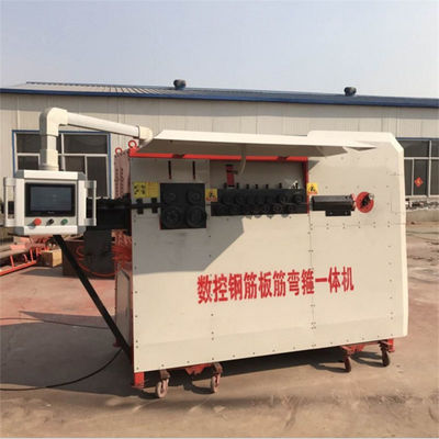 Automatische CNC-machine voor het buigen van ijzeren staalstaven voor de bouw